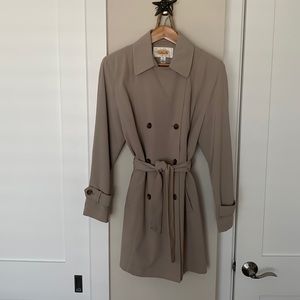 Women’s Talbot camel trench coat size 8